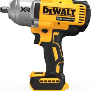 DEWALT 20V MAX Cordless Impact Wrench Kit, 20V MAX, 1/2″ Hog Ring With 4-Mode Speed, Includes Battery, Charger and Kit Bag (DCF900P1)