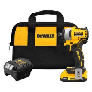 DEWALT ATOMIC 20V MAX* Impact Driver, Cordless, Compact, 1/4-Inch, Tool Only (DCF809B)